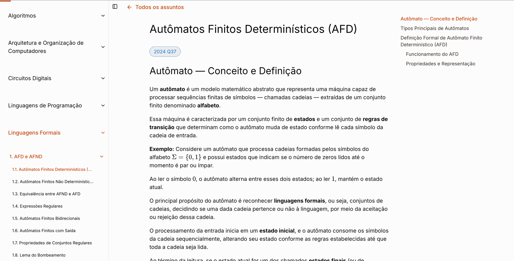 Conteúdo Teórico